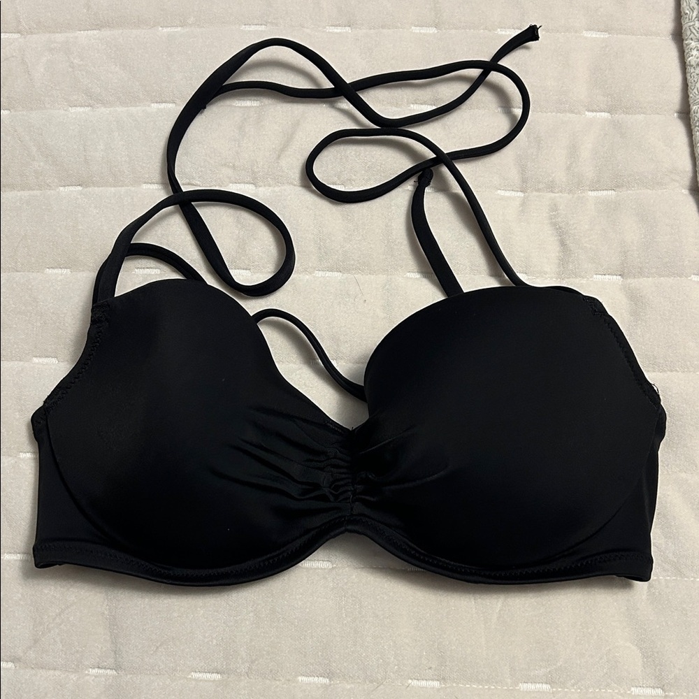 Shade & Shore Black Bikini Top